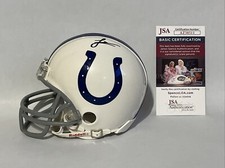 Laiatu Latu Autographed Indianapolis Colts Mini Helmet JSA