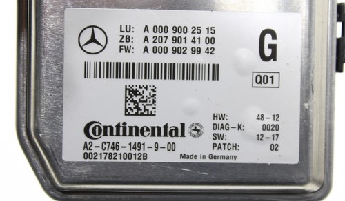 MERCEDES GLS63 X166 WINDSHIELD LANE DEPARTURE KEEP ASSIST CAMERA OEM 2017 - 2019 - Picture 8 of 8