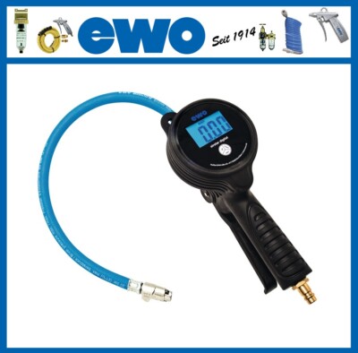 EWO Reifenfüller 246.121 Airstar digital LCD Manometer Messbereich 0-12 bar