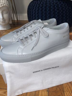 Women By Common Projects Original Low Achilles Gray Eur Size 39 US