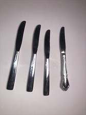 Baby/Toddler KNIFE KNIVES Silverware Utensil - 4 Total Pieces Stainless Steel