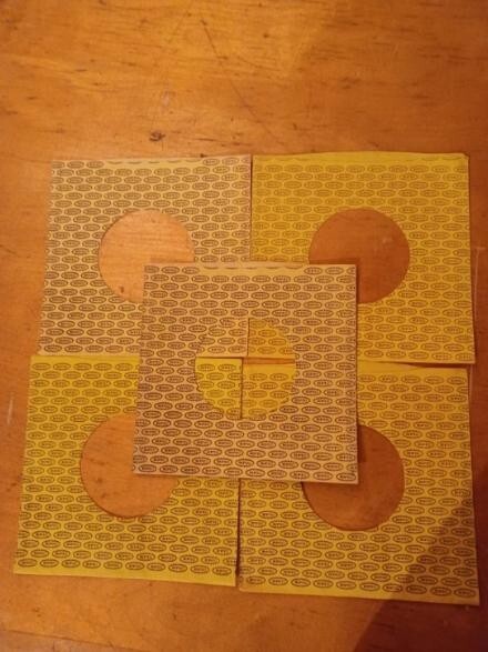 EPIC RECORDS (5) original company sleeves nice shape