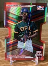 Darwin Hernandez 2023 Panini Elite Extra Edition #191 Prime Numbers B /60