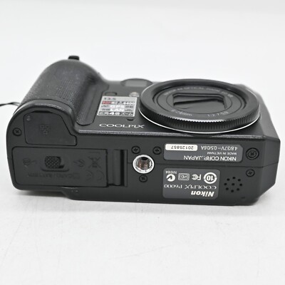 Nikon COOLPIX P6000 Black Digital Camera 13.5MP From JAPAN W[Near