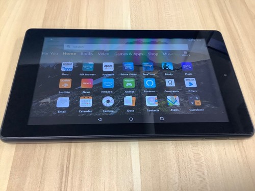 Amazon - Fire 7 7th Generation Tablet (7" display, 6 GB Storage) Black SR043KL - Picture 5 of 6
