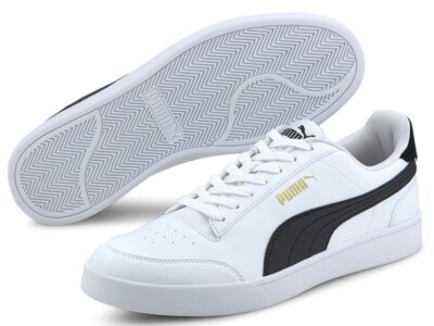 Puma Retro Sneaker ''Shuffle'' puma white-puma black-gold  