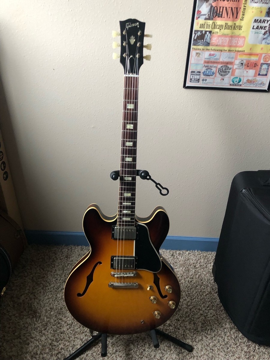 Gibson Memphis '63 ES-335 Block 2014 - Historic Burst VOS | eBay Gibson Memphis '63 ES-335 Block 2014 - Historic Burst VOS | eBay