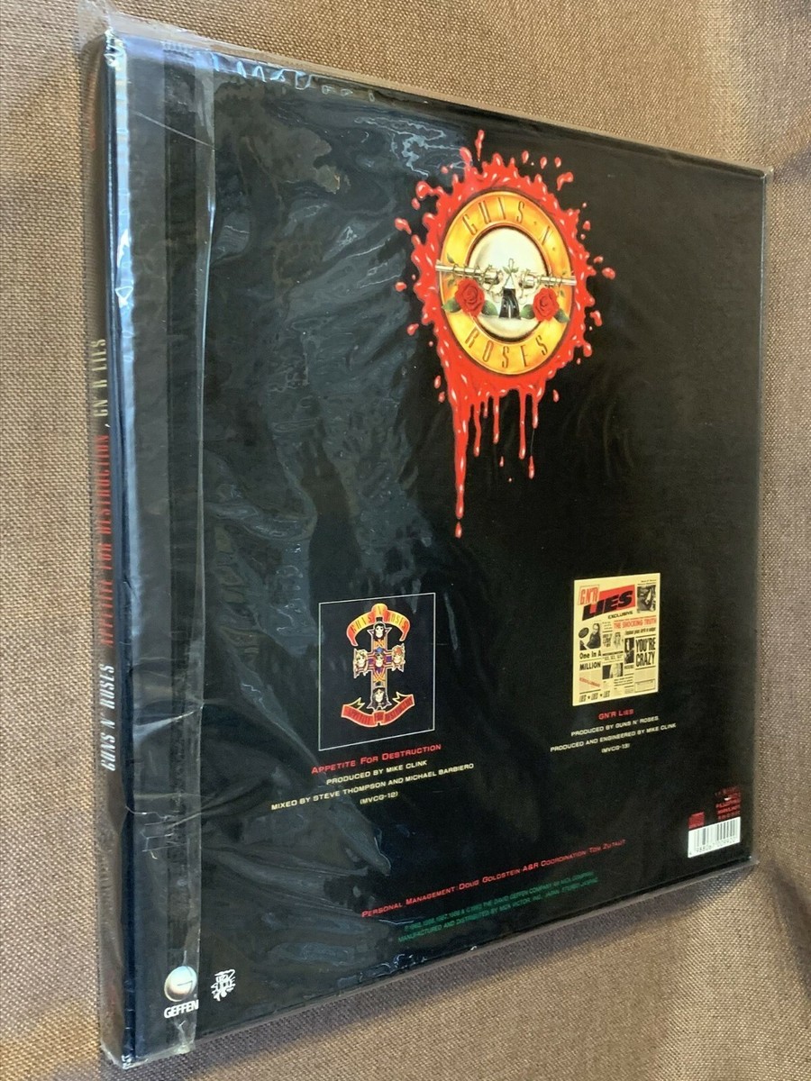 GUNS N' ROSES APPETITE&GN’RLIES限定boxset Guns N Roses Appetite for Destruction Locked N Loaded