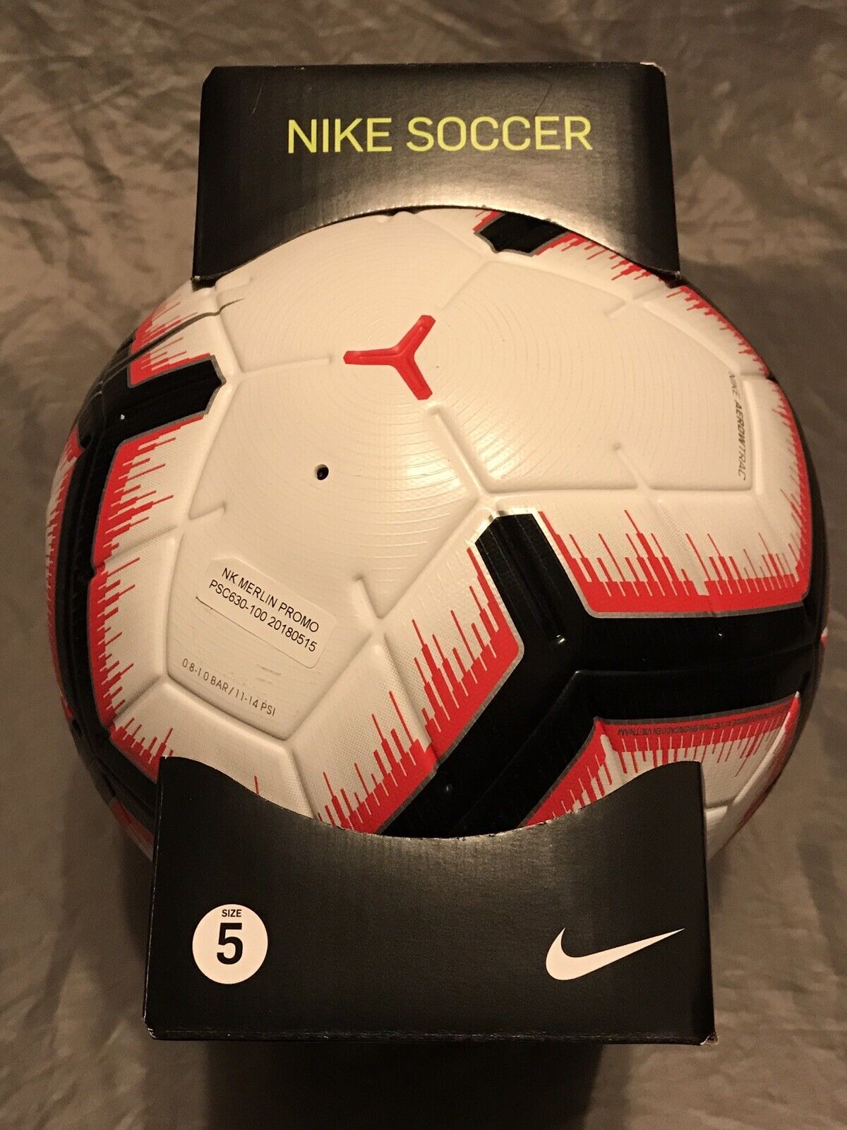 Nike Merlin 18/19 FIFA Pro Quality Official Match Soccer Ball Size 5 sale online | eBay