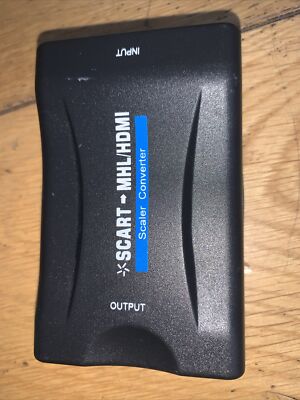 MHL/HDMI zu SCART-kompatibler Konverter Video Audio Konverter Scaler HD TV DVD SK