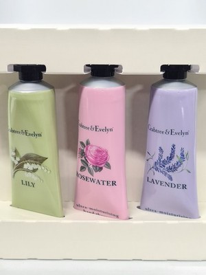 Crabtree und Evelyn Handtherapie Creme Geschenkset (3 x 25g Pack) Neu Verpackt