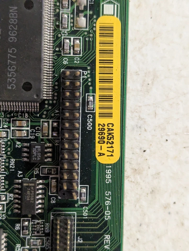 Matrox Millennium MGA-2064W PCI Video Card w/ Kingston Memory Module Vintage - Image 3 of 4