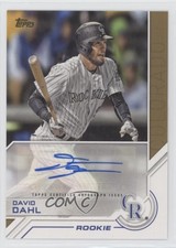 2017 Topps Topps Salute Auto Series 1 Rookie David Dahl #TSA-DD Auto tv5