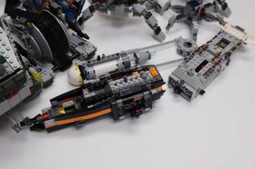 LEGO&reg; Star Wars&trade; Huge Lot Of Incomplete Built Sets 75281 7261 75135 75338 75379