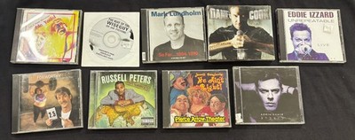 Lot of 10 Comedy & Humor CDs! Dane Cook, Mark Lundholm, Eddie Izzard, & More!