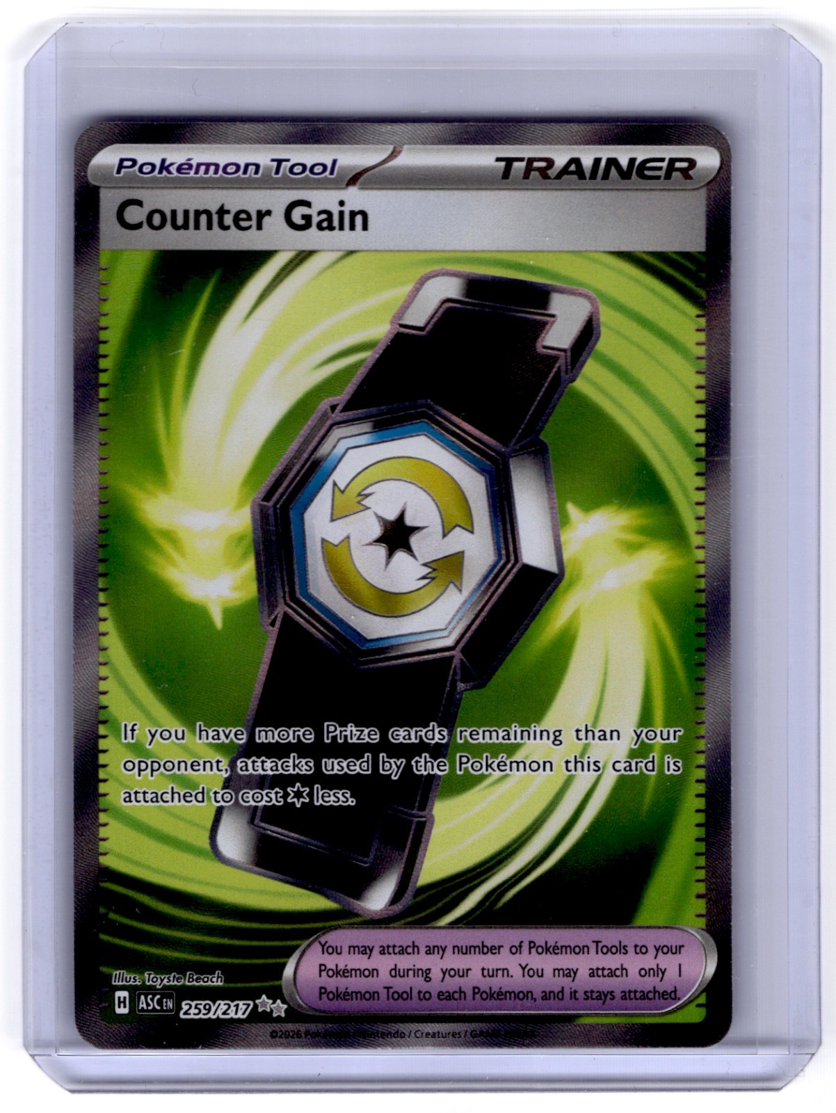 Counter Gain 259/217 Holo Ultra Rare ME: Ascended Heroes NM