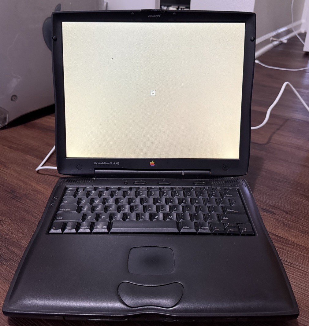 Vintage Black Apple Macintosh Mac PowerBook G3 , Untested | eBay