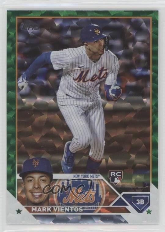 2023 Topps Series 2 Green Foil 31/499 Mark Vientos #550 Rookie RC 0ld6