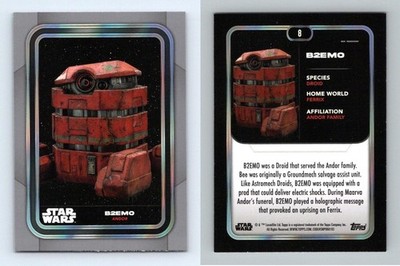B2EMO #8 Star Wars Flagship 2023 Topps Trading Card