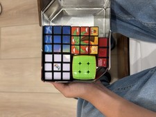Rubik's cube bundle including 3 rubix cubes to learn more look at description