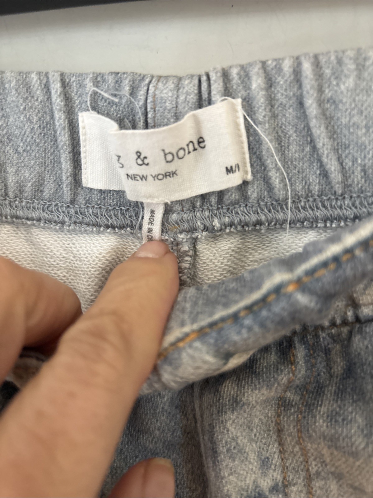 Rag & Bone Lex Patchwork Marimar Jogger Mid Rise … - image 7