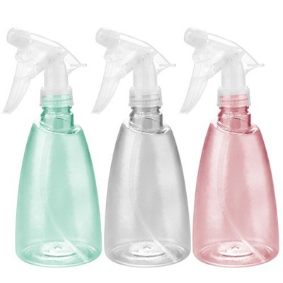 Oiiurly 3 Stück Trinkflasche 500 ml Kunststoff leer rosa, grün, grau 