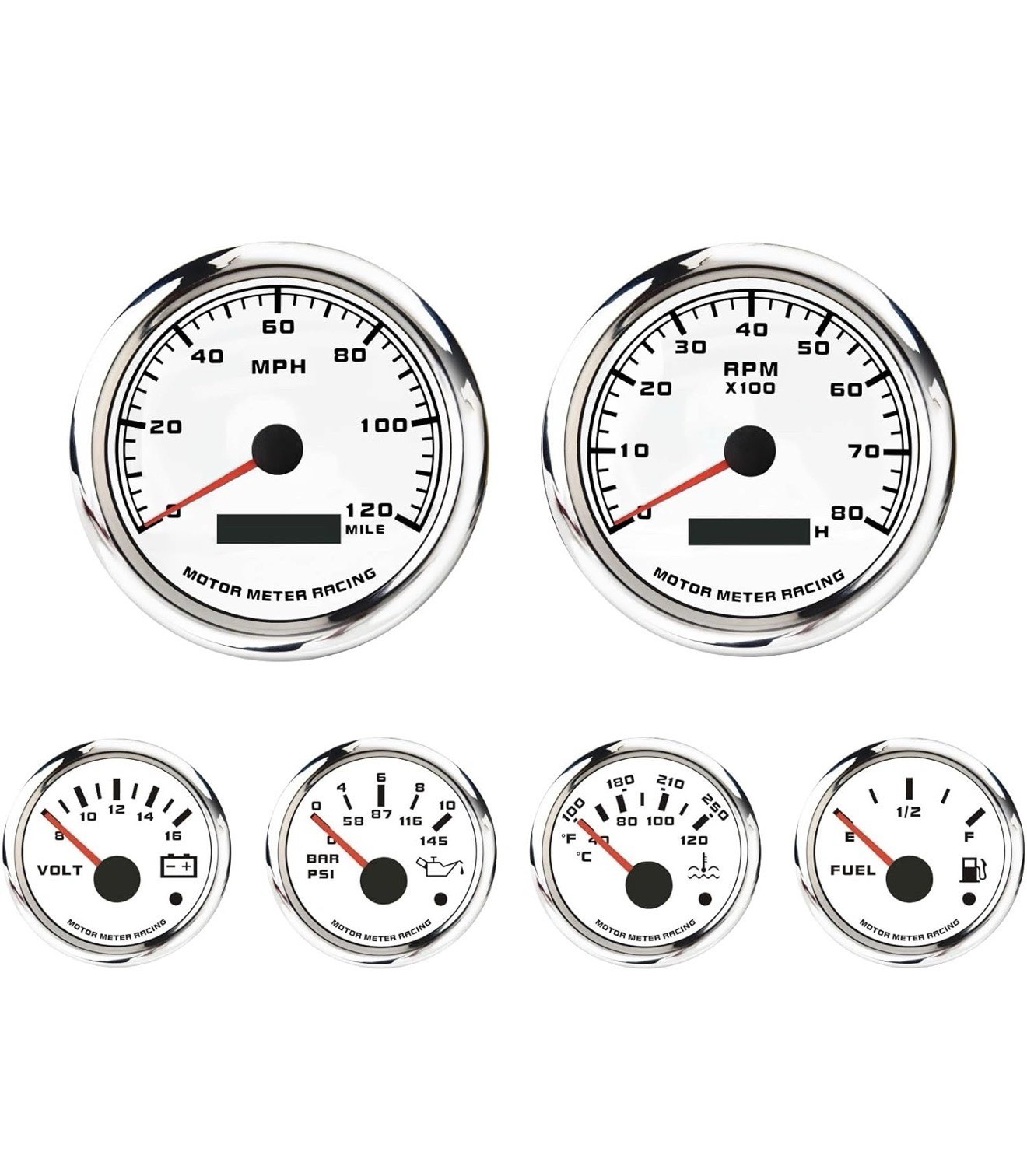 Speedometer 120mph Car,marin,boat,truck