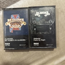 Alabama feels so right my homes in alabama 2 Cassette Tape Lot