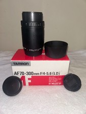 Tamron AF70-300mm f 4-5.6 LD 372DM For Sony Minolta AF NEW OPEN BOX 