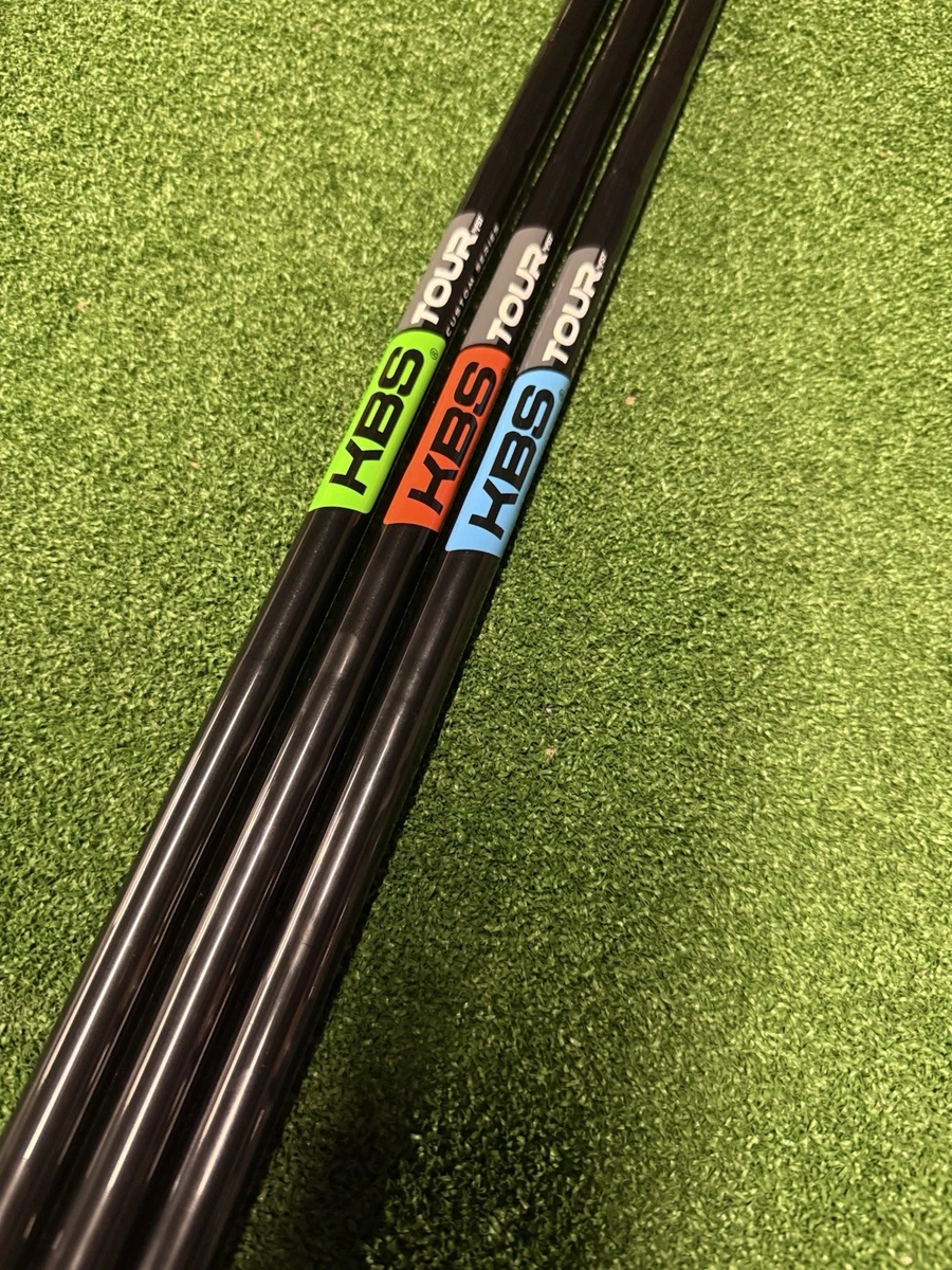 Set De Fers De Golf KBS Custom Series Black & Blue - 3 à PW, Stiff Flex, 120g