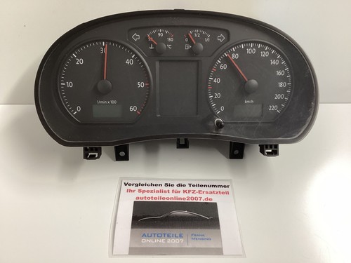 VW Polo 9N3 Kombiinstrument ca. 276 Tsd km Tachometer Tachoanzeige 6Q0920804J