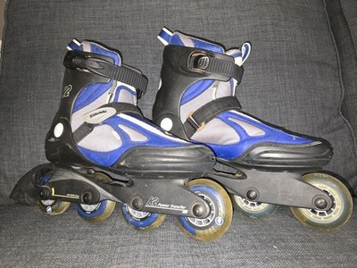 K2 Inline Skates UK Größe 8 | 76 mm Rollen | Power Transfer Frame | Gebraucht