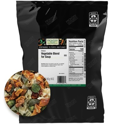 Deluxe Vegetable Soup Blend 16 Ounce Bulk Veggies for Soups Stews and Dishes