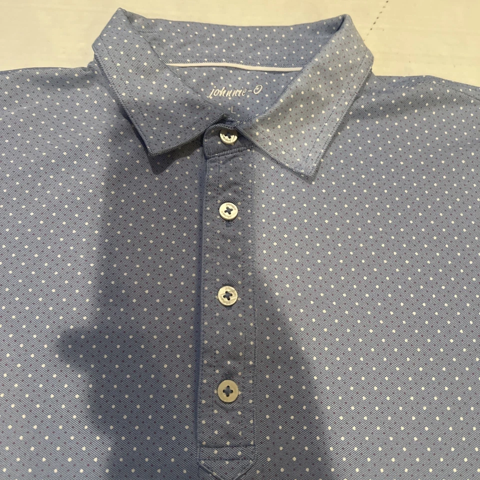 Camisa Polo LA Genesis Open PGA Riviera Country Club Course Johnnie-O Grande Nueva Foto 2 de 4