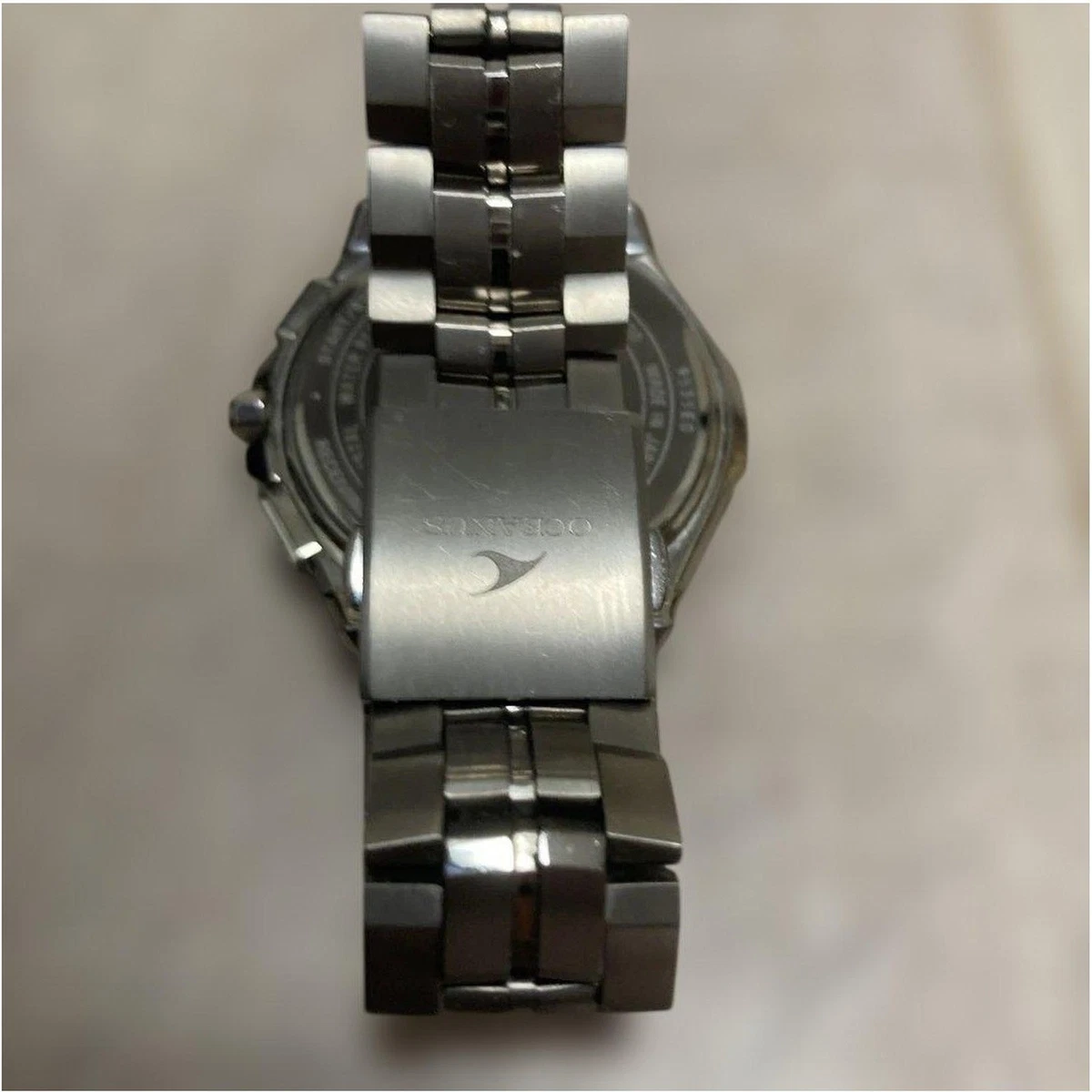 Casio Oceanus Manta OCW-S5000E-1AJF Titanio Bluetooth Solar Reloj Caja Papeles
