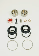 Brake Caliper Seal+Stainless Steel Piston Kit for 1975-1977 Honda GL1000 Rear