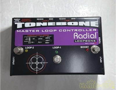 TONEBONE Effect Loop Selector Radial Lopbone Used