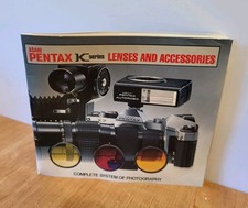 ASAHI PENTAX K SERIES Lenses and Accessories System Catalog Printed Japan