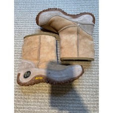 Merrell Womens Shearling Winter Boots Tan Sue...