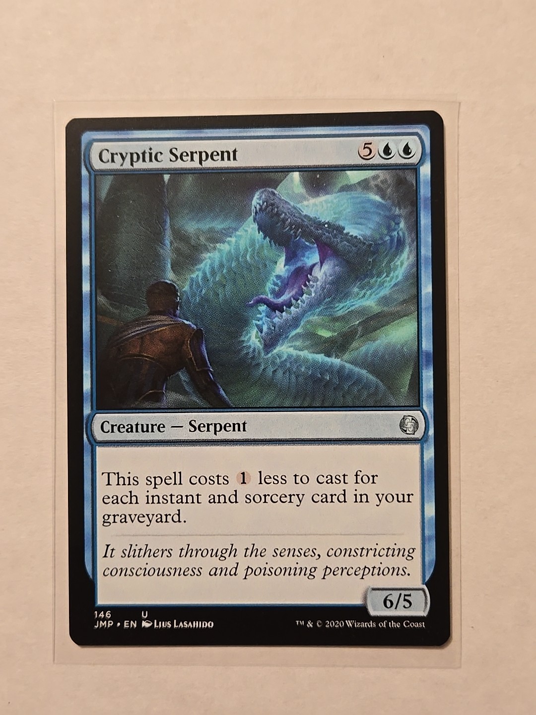 Cryptic Serpent - Jumpstart - LP - Uncommon - Creature 