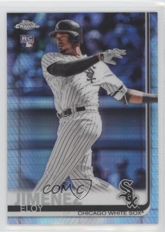 2019 Topps Chrome Prism Refractor Eloy Jimenez #202 uk2
