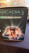 Auriculares de Realidad Virtual Arcadia 360 para Smartphones, 6.2" Max, 360° FOV, Negro