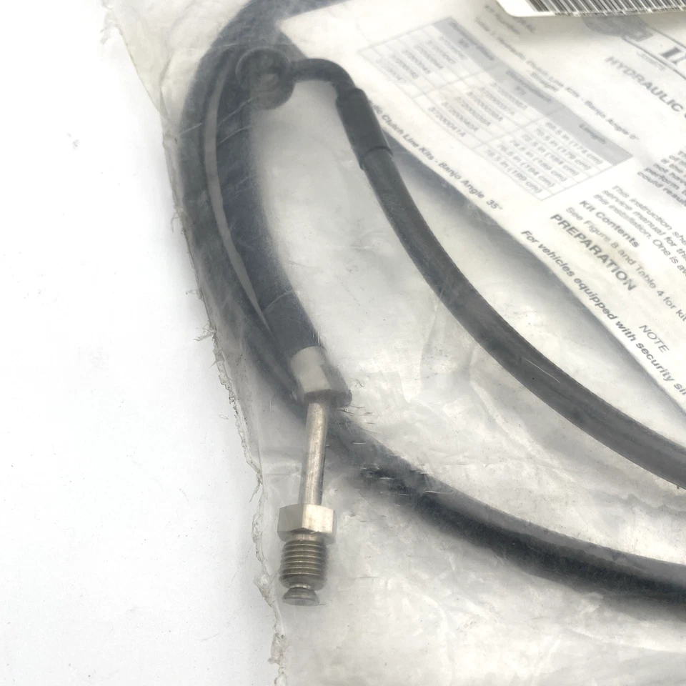 OEM Harley 37200099 Diamond Black 72.5" línea de embrague hidráulico 15-20 Road Glide Foto 3 de 4