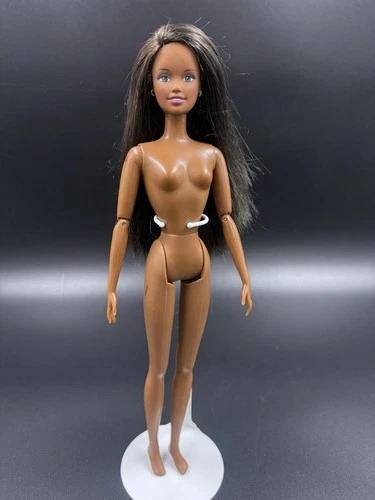Vintage 1998 Cool Sitter Teen Skipper African American AA Doll Nude HTF