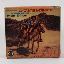 1950's Hartland Gunsmoke Matt Dillon James Arness Figure Horse Chester w/Box ...