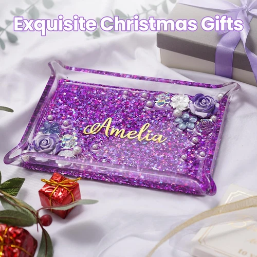 Resin Tray Molds, Large Rectangle Silicone Molds for Resin, Epoxy Resin Molds... - Picture 5 of 7