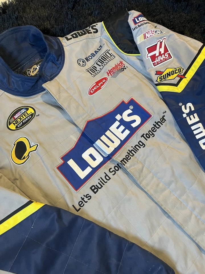Chaqueta de carreras Chase Authentics Drivers Line Jimmie Johnson Lowes NASCAR talla XXL Foto 2 de 4