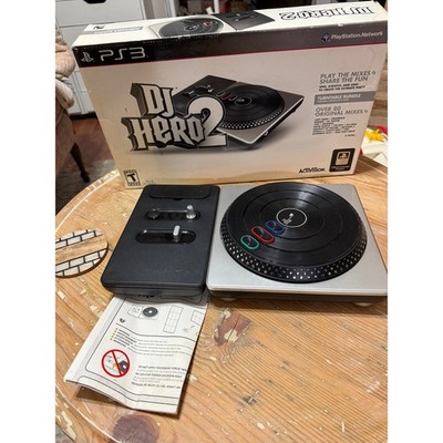 DJ Hero 2 Turntable Controller PS3 With Box