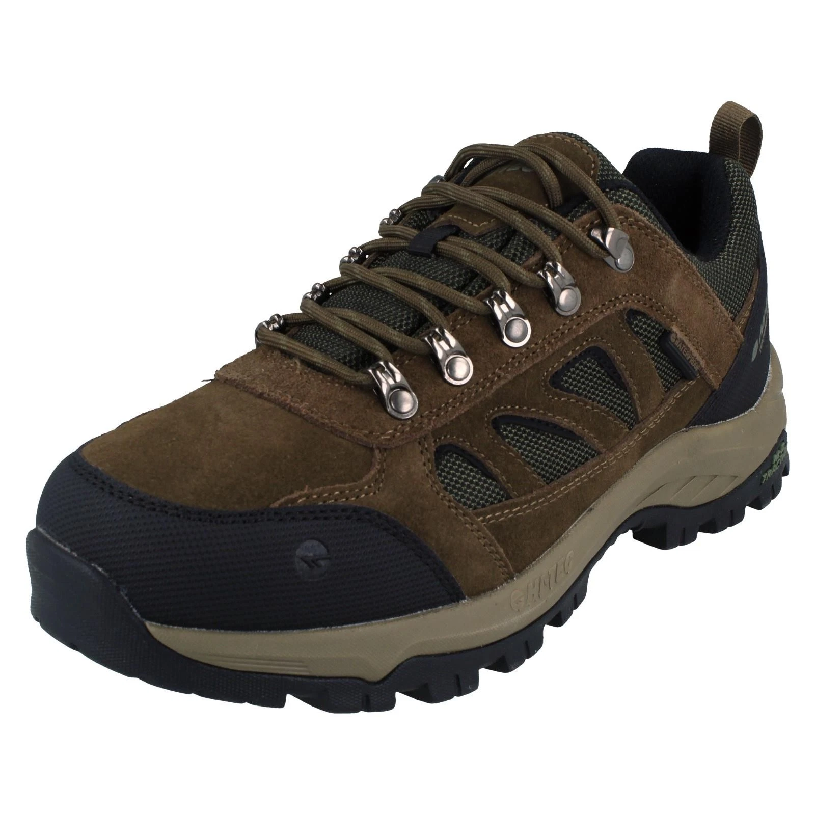 Mens Hi-Tec Waterproof Walking Trainers - Bandera Expedition Low WP Wide