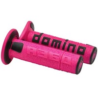 GriffüBerzug Domino Offroad-Motorrad A360 Fuchsia-Schwarz Geschlossenes Ende 12
